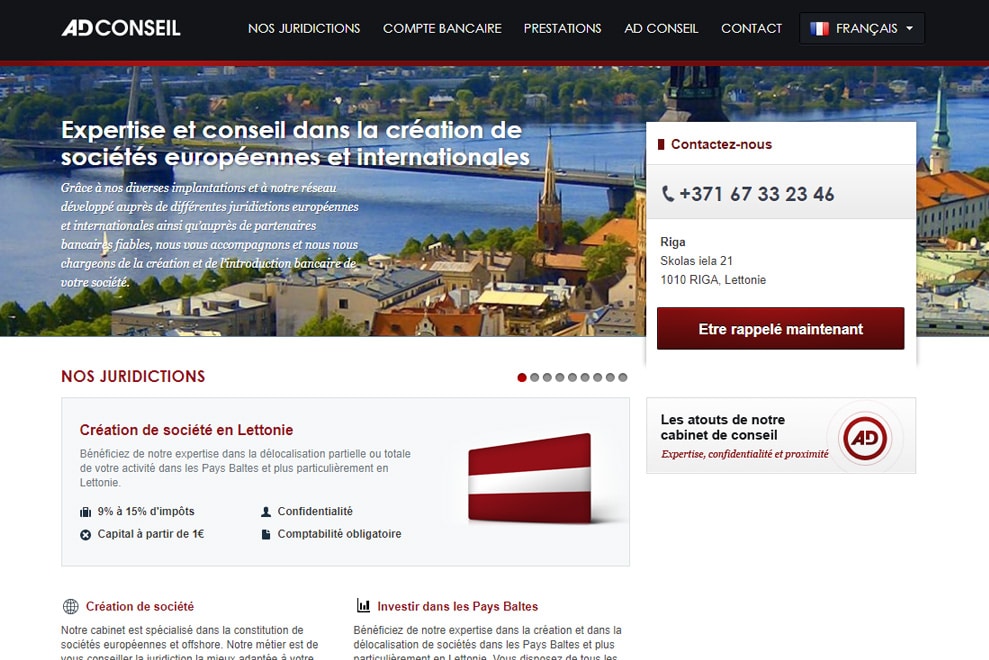 AD Conseil, sociétés Offshore