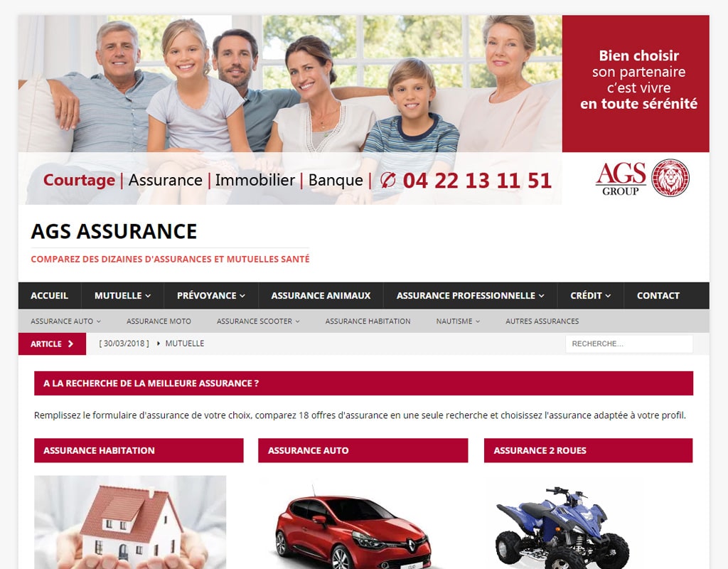 AGS assurance, comparateur d’assurance
