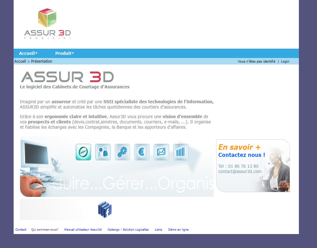 Assur3d, logiciel de gestion assurance