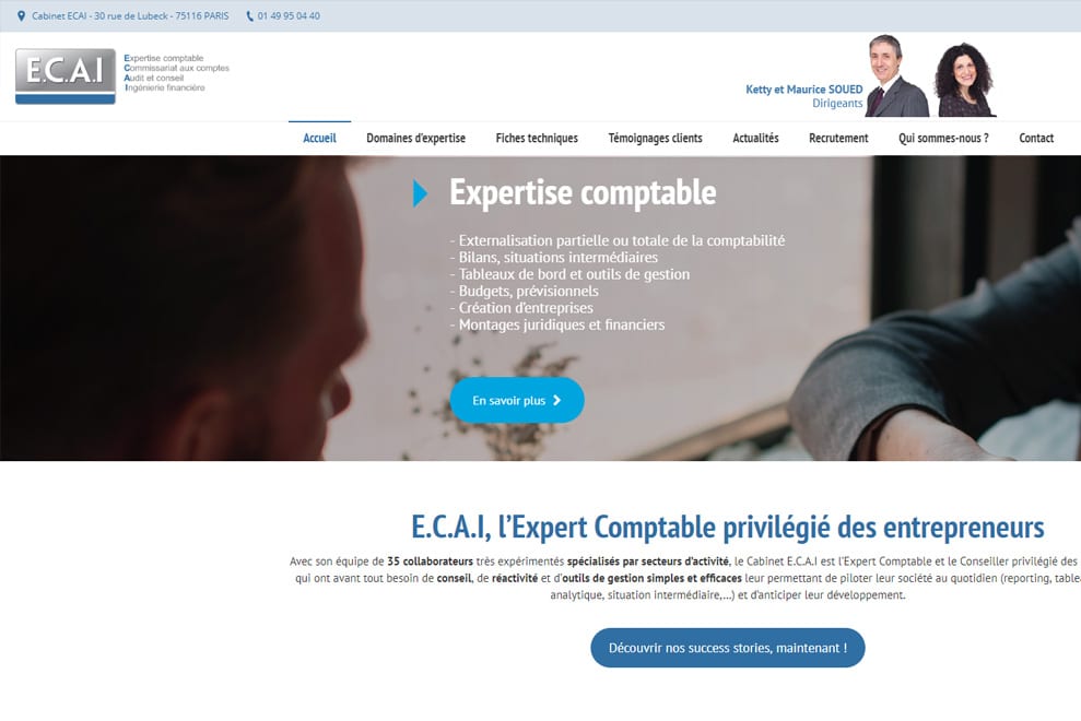 Cabinet ECAI, expertise comptabile