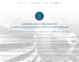Cabinet Legrand Lesage-Catel Gaultier, avocats droit de la Propriété Intellectuelle