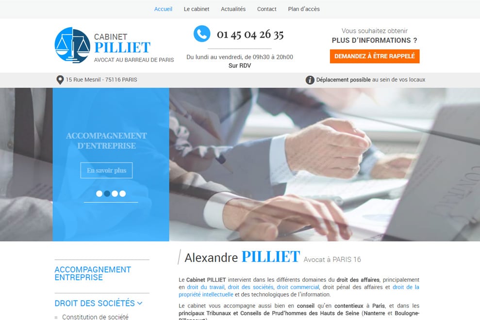 Cabinet Pilliet, avocat droit du travail