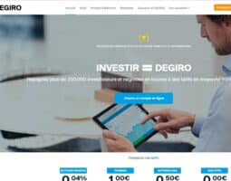Degiro, plateformes d'investissement en bourse