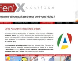 FEN'X Courtage, courtage en assurances
