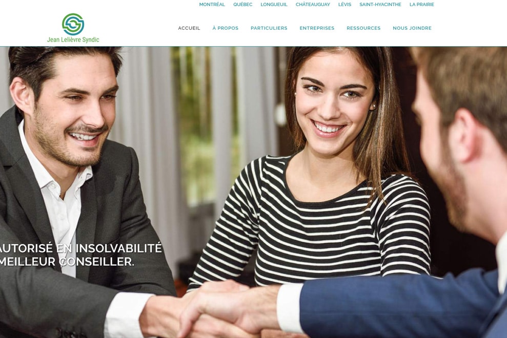 Jean Lelièvre Syndic, gestion de faillites personnelles