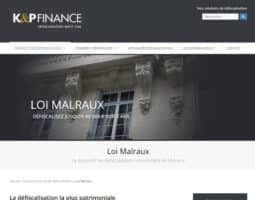 K&P Défiscalisation, défiscalisation Malraux, Monuments Historiques