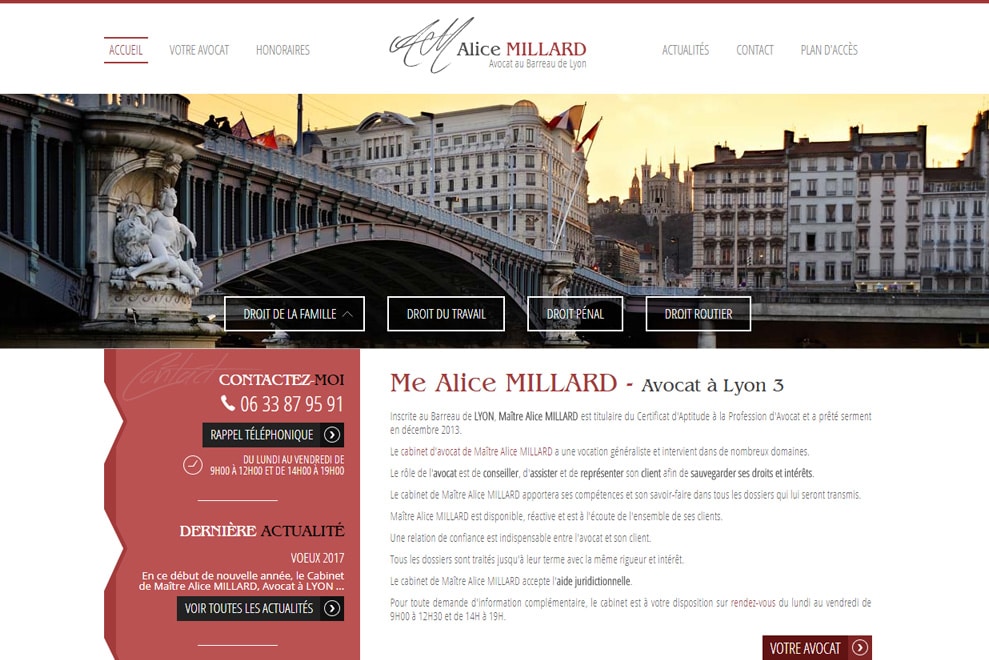 Me Alice Millard, avocat droit du travail