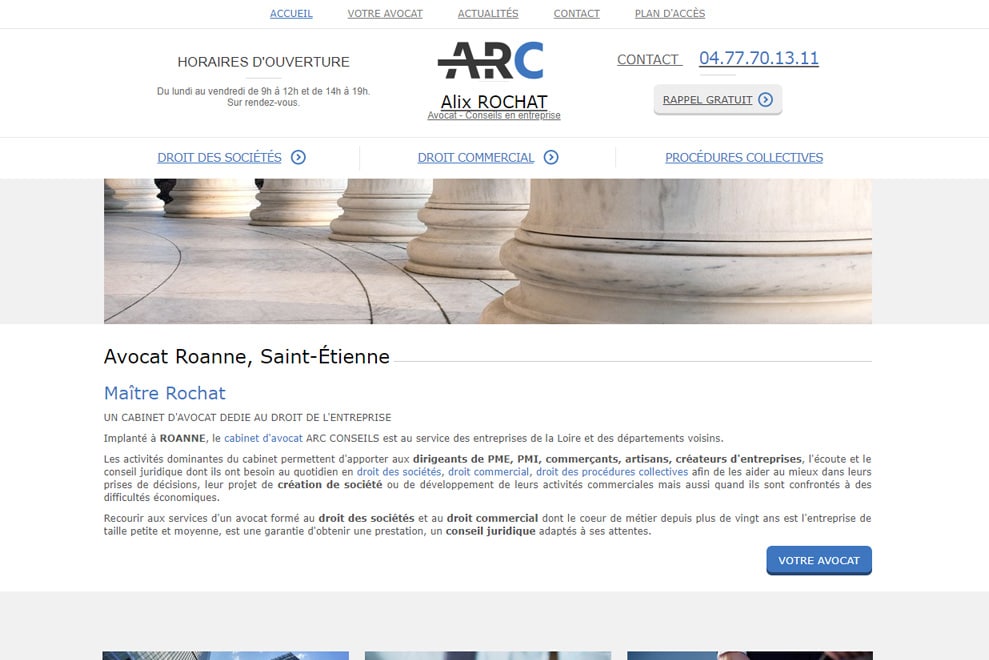 Me Alix Rochat, avocat droit commercial