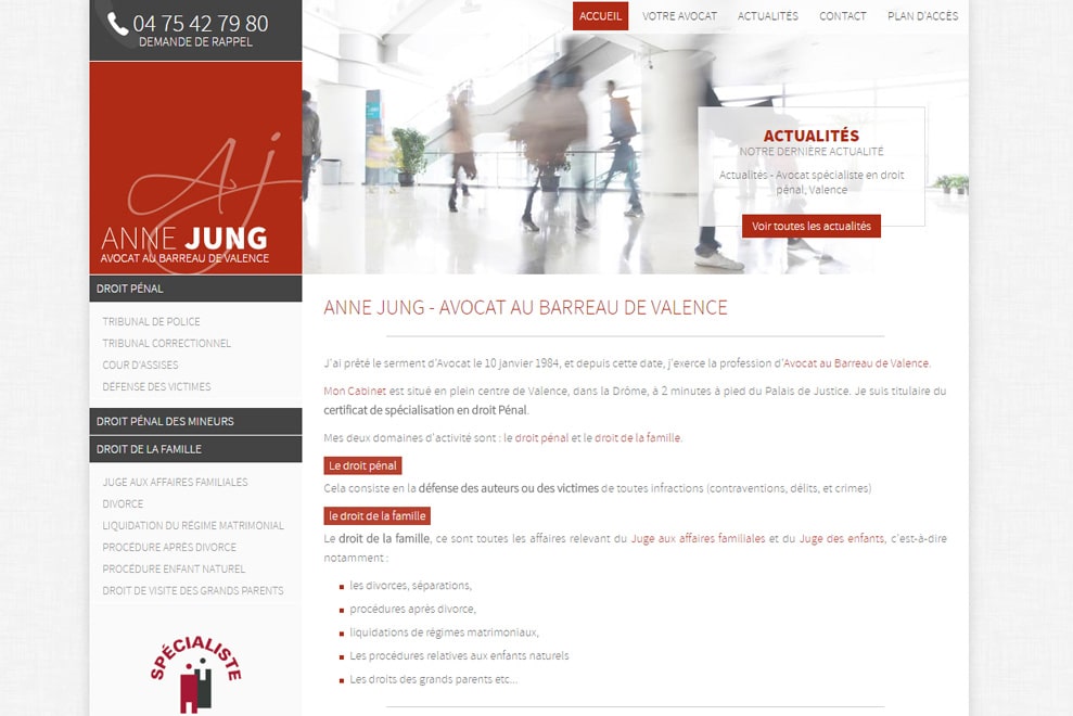 Me Anne Jung, avocat droit Pénal