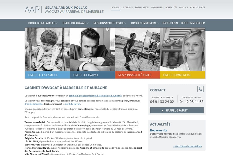 Me Arnoux-Pollak, avocat droit commercial