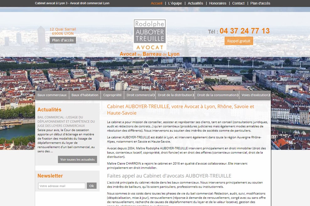 Me Auboyer Treuille, avocat droit de la consommation