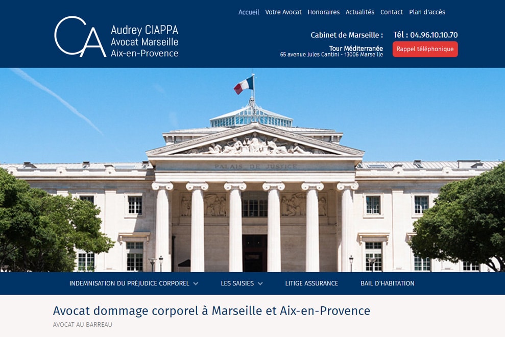 Me Audrey Ciappa, avocat droit des victimes