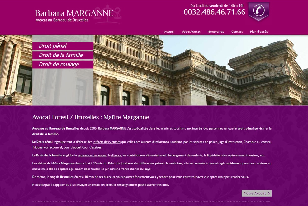 Me Barbara Marganne, avocat droit pénal