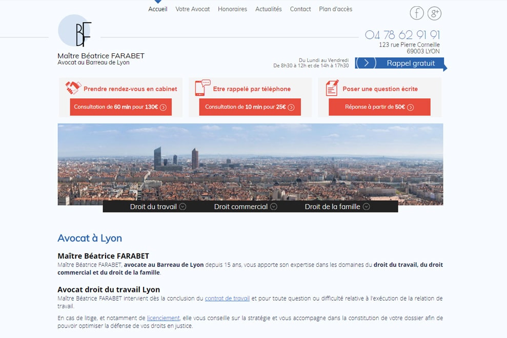 Me Béatrice Farabet, avocat droit du travail