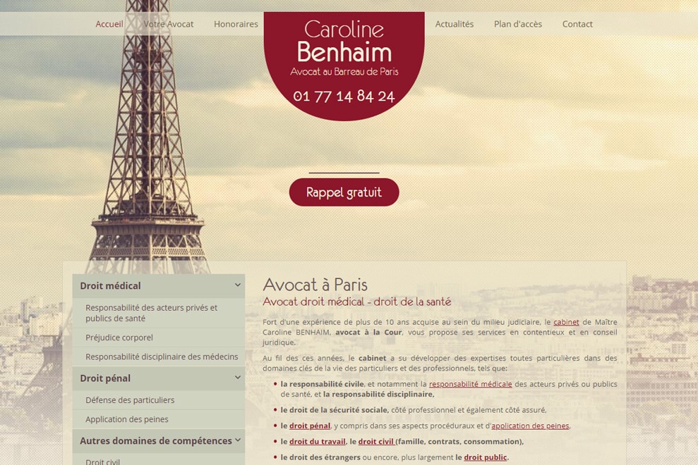 Me Caroline Benhaim, avocat droit pénal