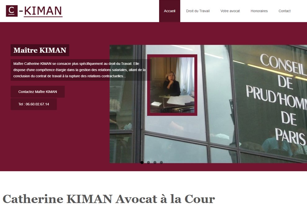 Me Catherine Kimman, avocat droit du travail