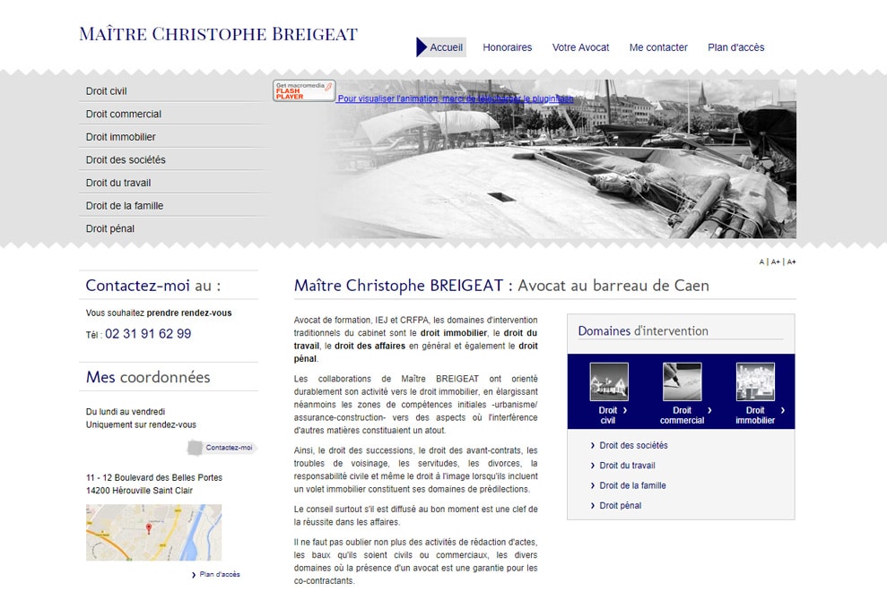 Me Christophe Breigeat, avocat droit civil