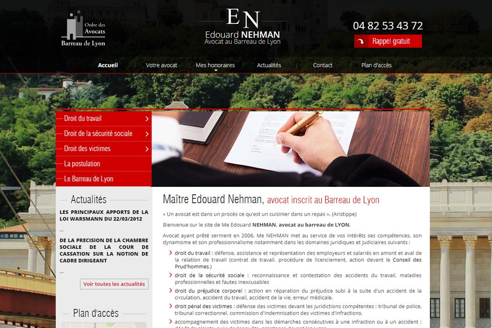 Me Frédéric Nehman, avocat droit social