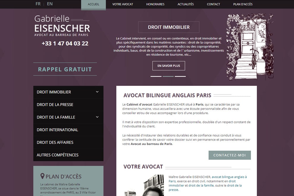 Me Gabrielle Eisenscher, avocat droit immobilier