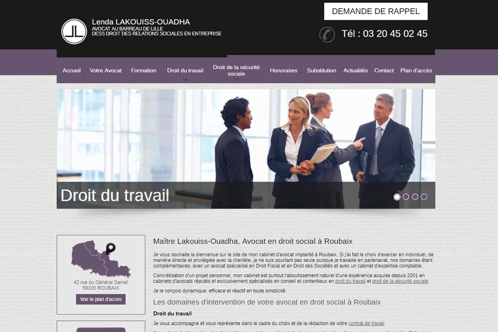 Me Lakouiss-Ouadha, avocat droit social