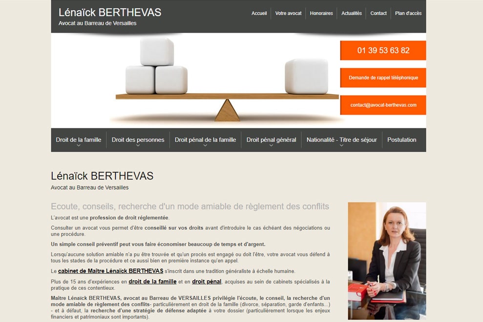 Me Lénaïck Berthevas, avocat droit de la famille