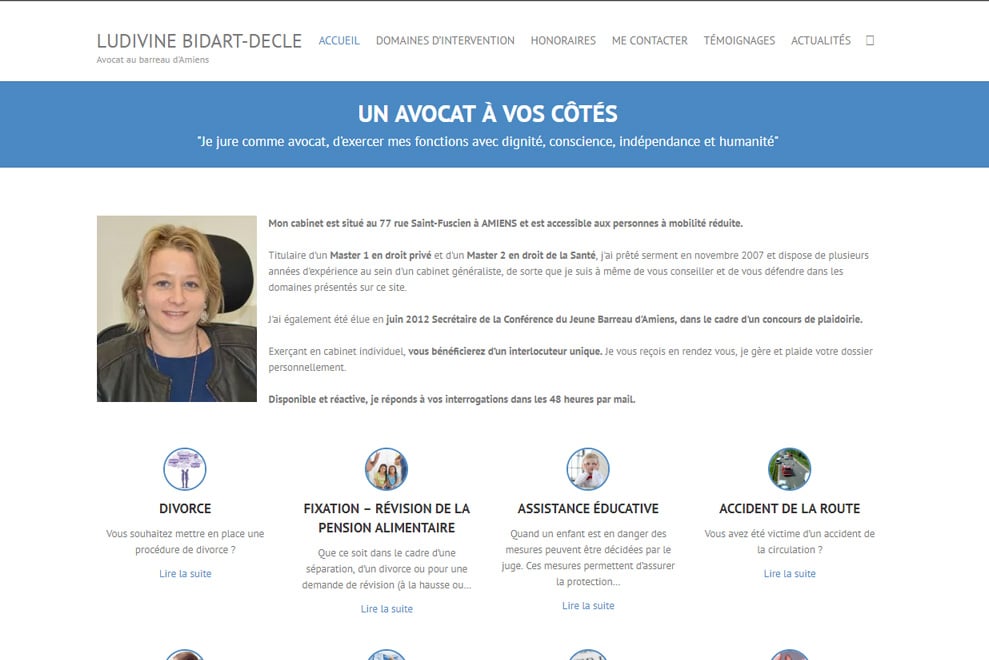 Me Ludivine Bidart-Decle, avocat droit de la santé