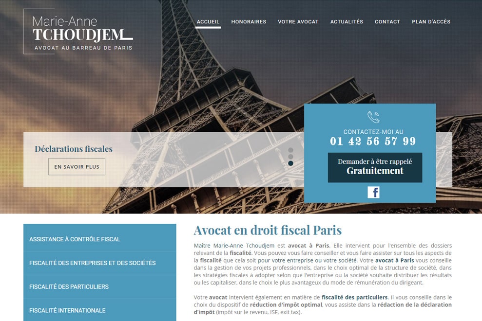 Me Marie-Anne Tchoudjem, avocat droit fiscal
