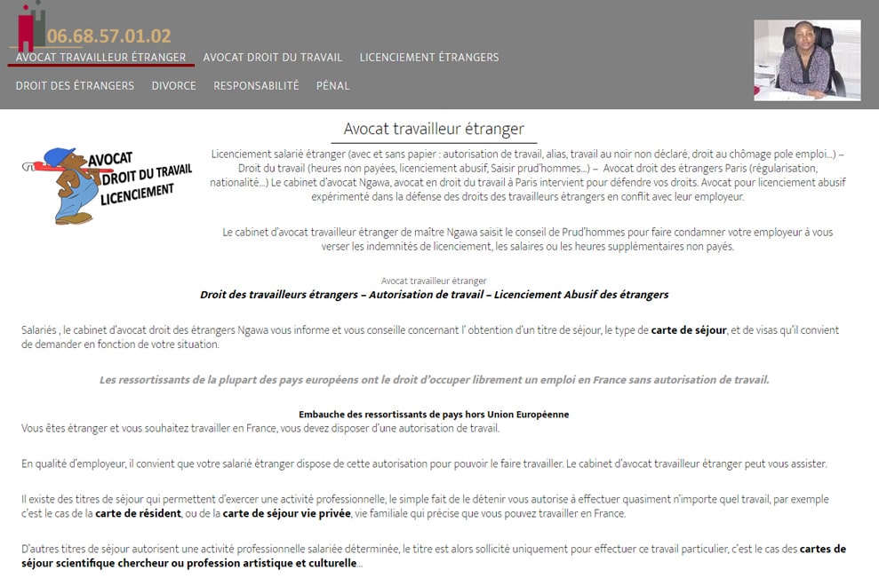 Me Ngawa, avocat droit des étrangers