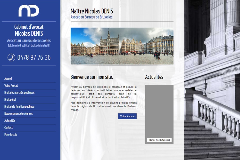 Me Nicolas Denis, avocat généraliste