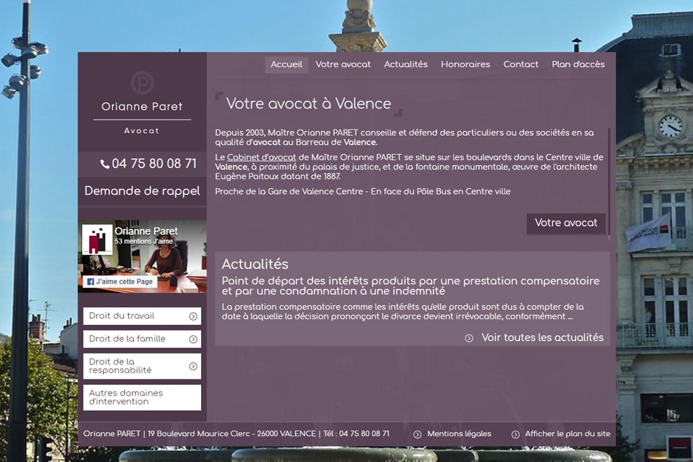 Me Orianne Paret, avocat droit de la famille