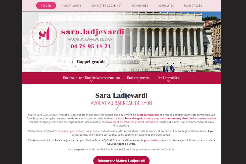 Me Sara Ladjevardi, avocat droit commercial
