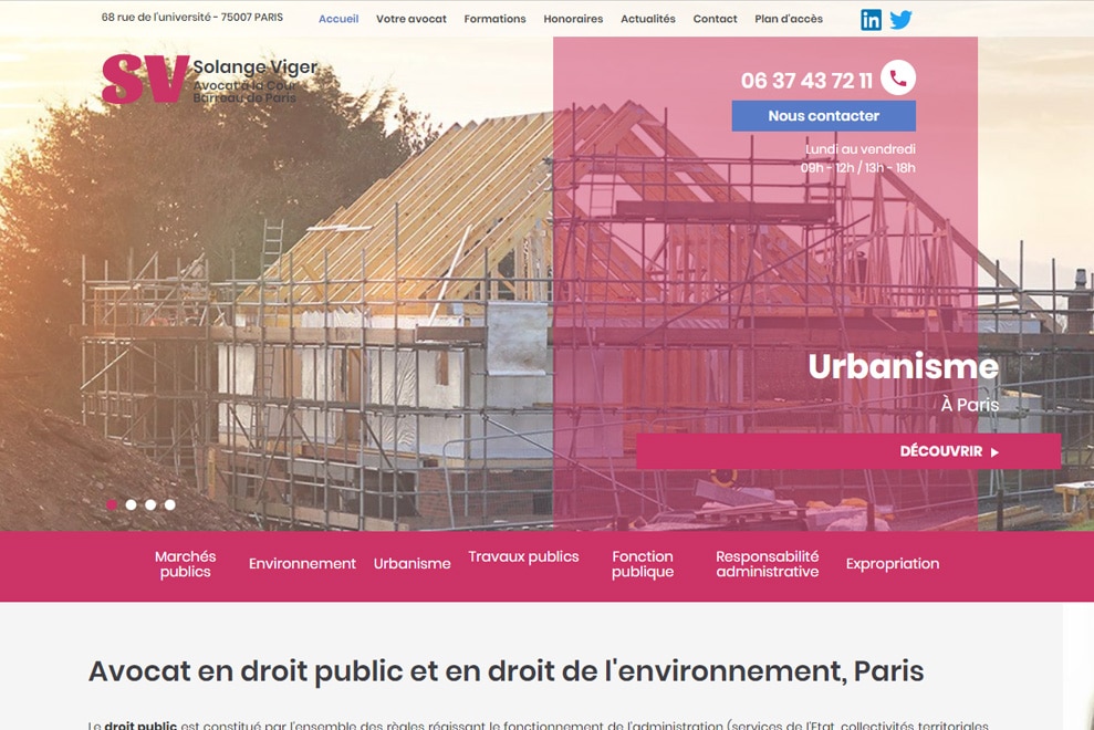 Me Solange Viger, avocat droit public