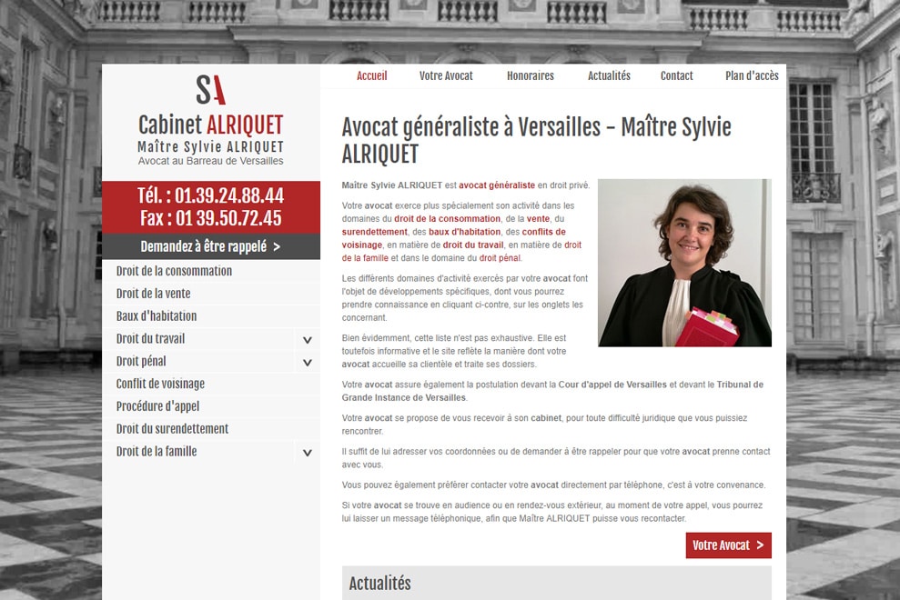 Me Sylvie Alriquet, avocat droit du travail
