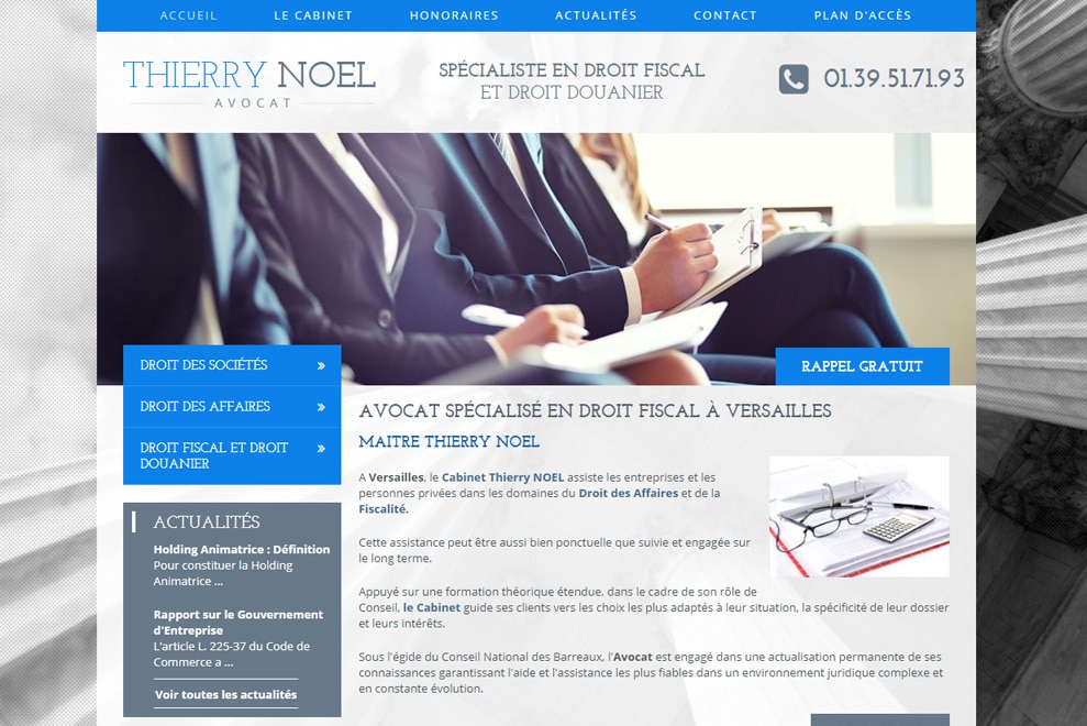 Me Thierry Noël, avocat droit des entreprises