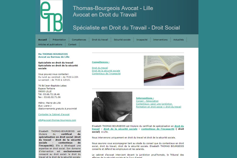 Me Thomas Bourgeois, avocat droit du travail