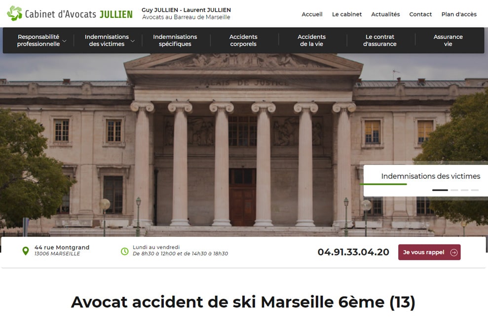 Cabinet Jullien : avocats droit de dommage corporel