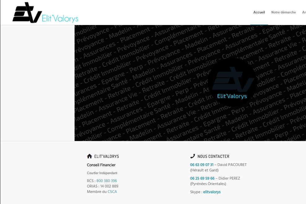 Elit’Valorys, conseil financier