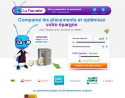 LaFourmiz, comparateur de placements