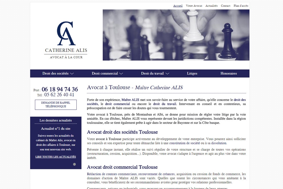 Me Catherine Alis, avocat droit des affaires