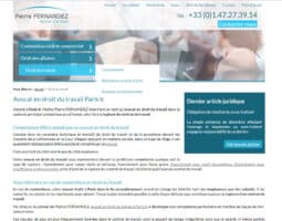 Me Pierre Fernandez, avocat droit du travail