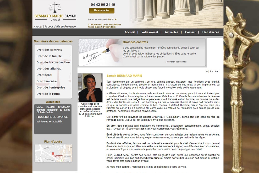 Me Samah Benmaad-Marie, avocat droit pénal