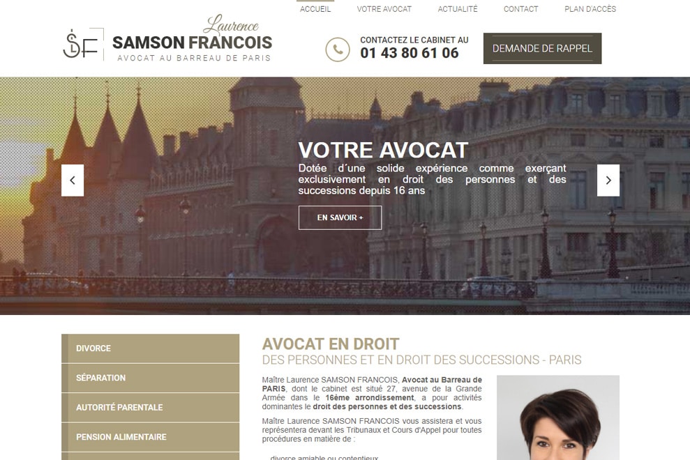 Me Samson François, avocat droit de la famille