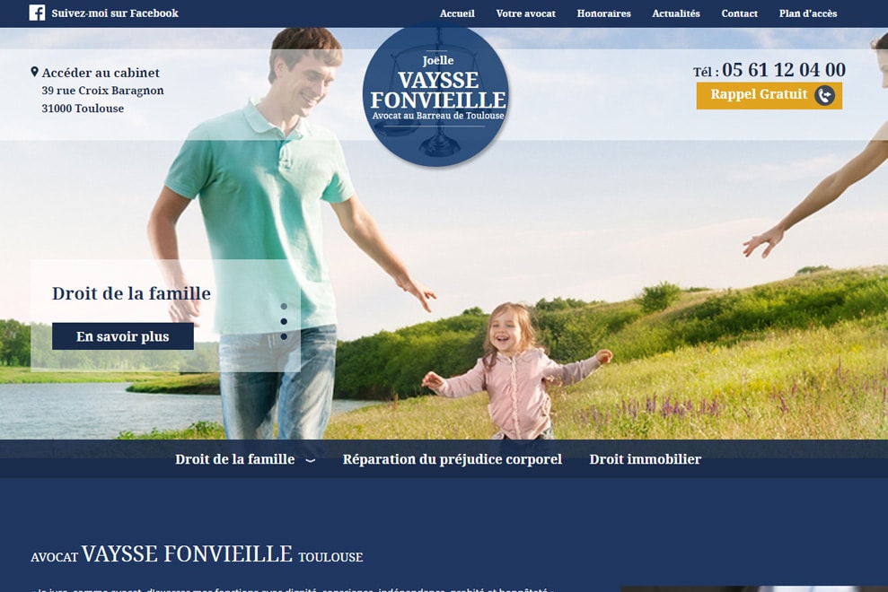 Me Vaysse Fonvieille, avocat droit de la famille