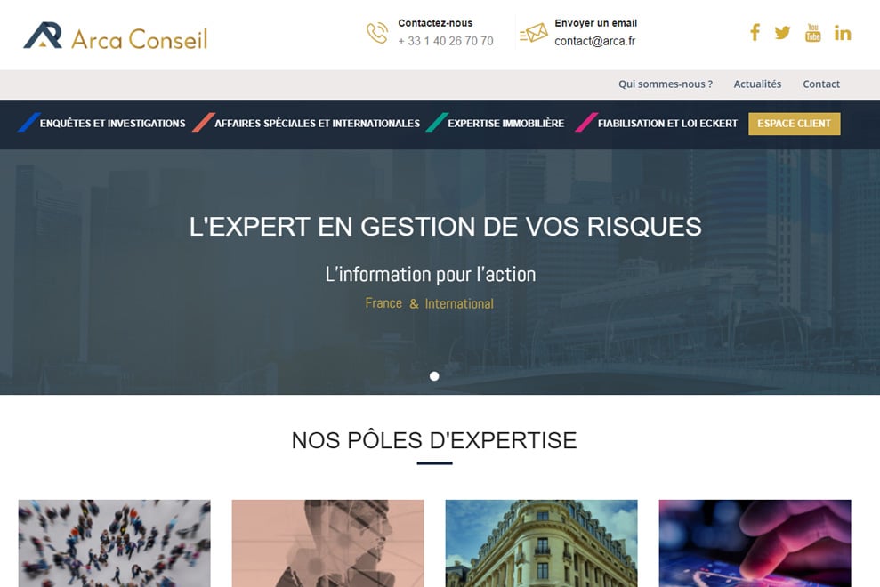 Arca Conseil, investigations