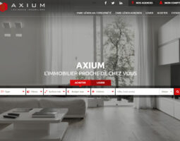 Axium immobilier, agences immobilières