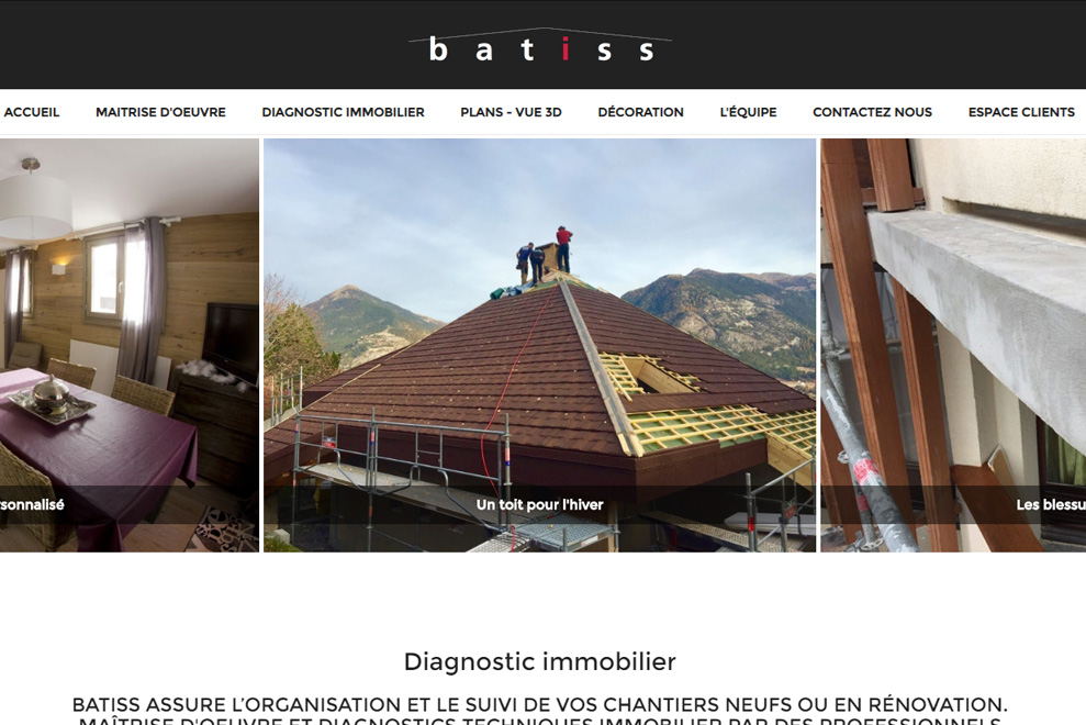 Batiss immobilier, diagnostic immobilier