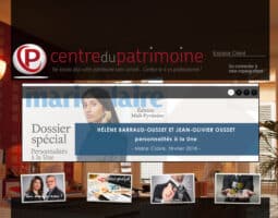 Centre du Patrimoine, gestion de patrimoine