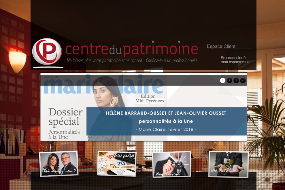 Centre du Patrimoine, gestion de patrimoine