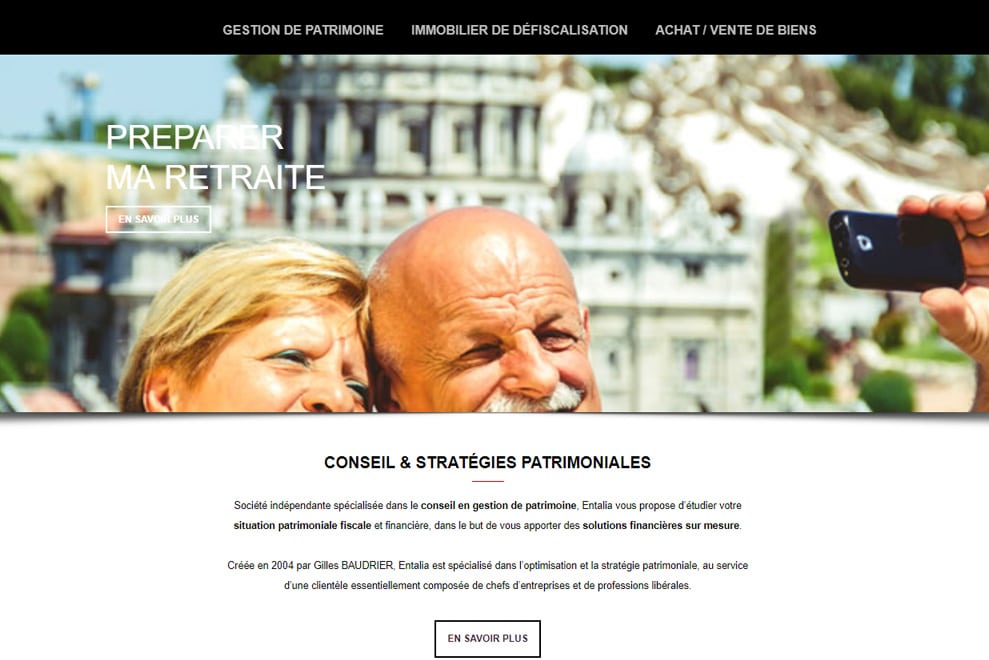 Entalia, gestion de patrimoine