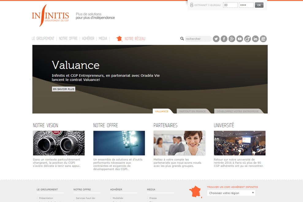 Infinitis, gestion de patrimoine